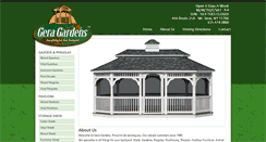 Desktop Screenshot of geragardens.com